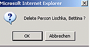 wd personen delete wd personen delete